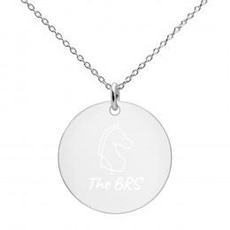 Engraved Disc Chain Necklace  - Gold, Silver and Rose 