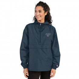 Embroidered Champion Packable Jacket  - Various colors 